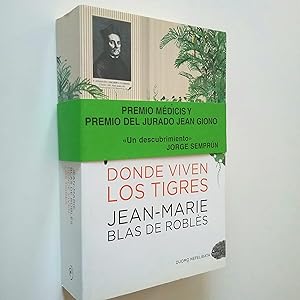 Imagen del vendedor de Donde viven los tigres a la venta por MAUTALOS LIBRERA