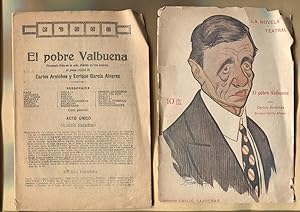 Imagen del vendedor de La Novela Teatral: El pobre Valbuena a la venta por EL BOLETIN