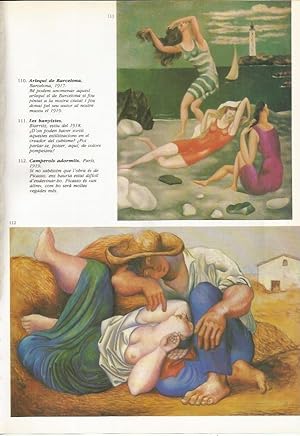 Seller image for LAMINA 19417: Los baistas y Campesinos dormidos for sale by EL BOLETIN