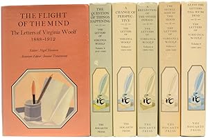 Imagen del vendedor de The Letters of Virginia Woolf, 1888-1941. The Flight of the Mind; The Question of Things Happening; A Change of Perspective; A Reflection of the Other Person; The Sickle Side of the Moon; Leave the Letters Till We're Dead a la venta por Adrian Harrington Ltd, PBFA, ABA, ILAB