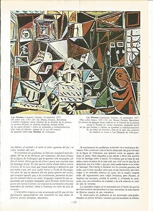 Seller image for LAMINA 19038: Las Meninas, por Picasso for sale by EL BOLETIN