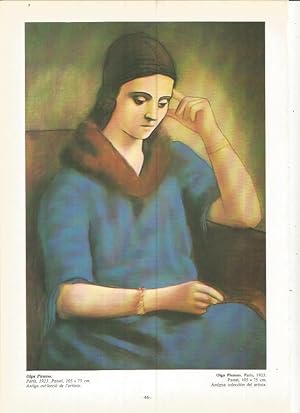 Seller image for LAMINA 18994: Olga Picasso for sale by EL BOLETIN