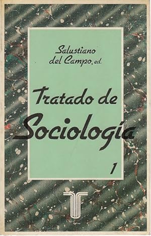 Seller image for TRATADO DE SOCIOLOGA 1 for sale by Librera Vobiscum