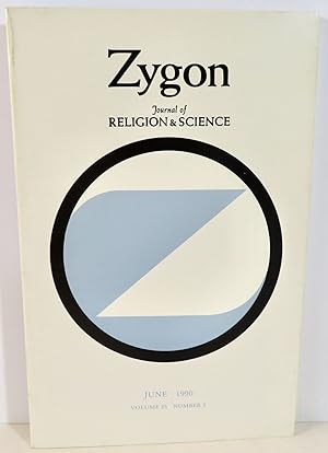 Bild des Verkufers fr Zygon Journal of Religion and Science Volume 25 Number 2 June 1990 zum Verkauf von Evolving Lens Bookseller