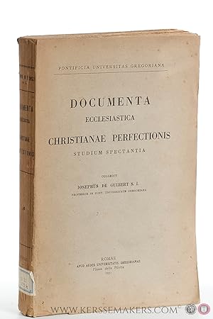 Seller image for Documenta ecclesiastica christianae perfectionis studium spectantia. for sale by Emile Kerssemakers ILAB