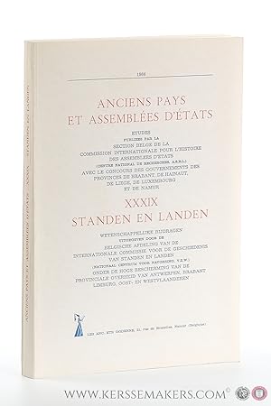 Seller image for Propos sur le Malberg, les Francs et la Civilisation latine / Le Pacte avec le Diable dans la Littrature mdivale / Formes et Phnomnes de Reprsentation et de Dlgation dans l'ancien Pays et Duche d'Aerschot / Un Trait polonais de Politique au XVe Sicle et l'Influence de Buridan en Pologne / De Goudse Glazen en de voormalige Abdij van Marinwaard / Les Mutineries militaires, de 1596  1606 / La Notion de Reprsentation chhez Carr de Malberg. for sale by Emile Kerssemakers ILAB