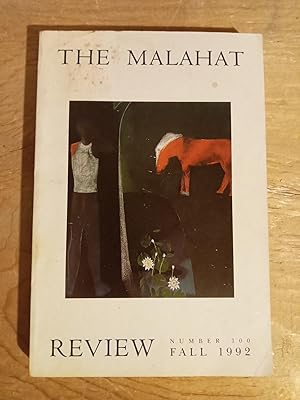 Seller image for Malahat Review, Fall 1992, # 100 for sale by Singing Pebble Books