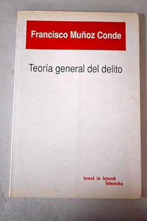 Imagen del vendedor de Teora general del delito a la venta por Alcan Libros