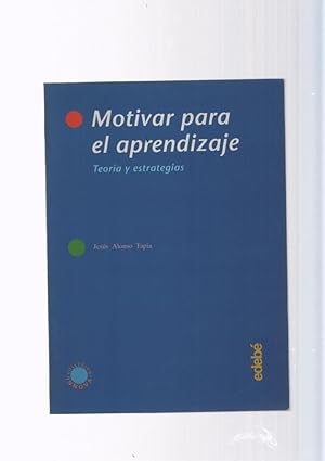 Imagen del vendedor de Motivar apara el aprendizaje. Teoria y estrategias a la venta por El Boletin