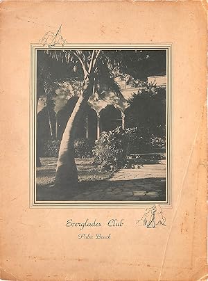 The Everglades Club Palm Beach 1946 Dinner Menu