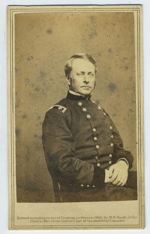 Gen. Joseph Hooker, carte de visite by Mathew Brady