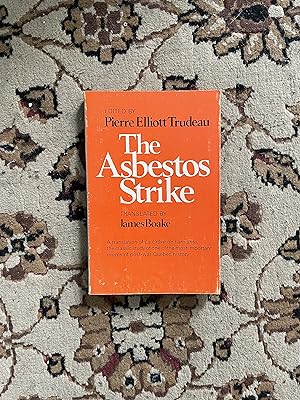 Image du vendeur pour The Asbestos Strike mis en vente par Bibliophiles Inc.
