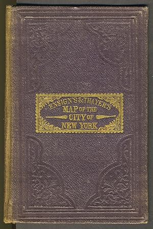 Seller image for Map of the City of New York, with the Adjacent Cities of Brooklyn and Jersey City, and the Village of Williamsburg: With Street Directory of The City of New York for sale by Antipodean Books, Maps & Prints, ABAA