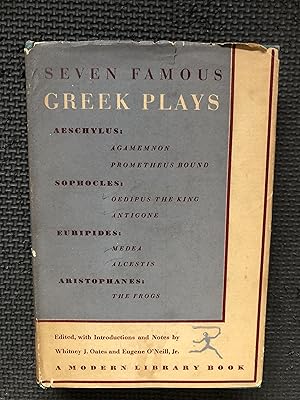 Bild des Verkufers fr Seven Famous Greek Pllays zum Verkauf von Cragsmoor Books