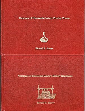 Seller image for Catalogue of Nineteenth Century Bindery Equipment & Catalogue of Nineteenth Century Printing Presses for sale by Blue Whale Books, ABAA