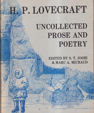 Bild des Verkufers fr H.P. Lovecraft: Uncollected Prose and Poetry zum Verkauf von Ziesings