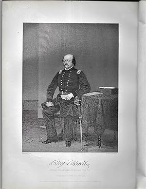 Seller image for Benjamin F. Butler, Steel Engraved Portrait, with Facsimile Signature for sale by Legacy Books II