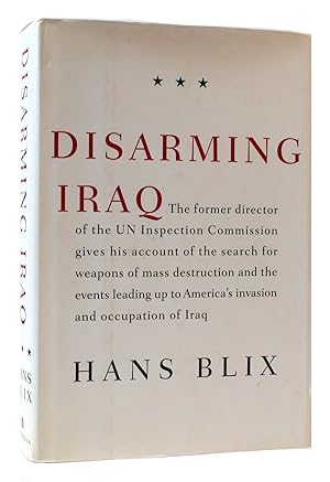 Seller image for DISARMING IRAQ for sale by Rare Book Cellar