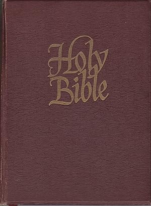 Bild des Verkufers fr Holy Bible zum Verkauf von Robinson Street Books, IOBA