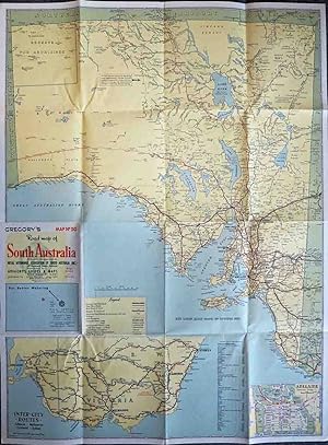 Seller image for Gregory's Road Map of South Australia for sale by High Ridge Books, Inc. - ABAA
