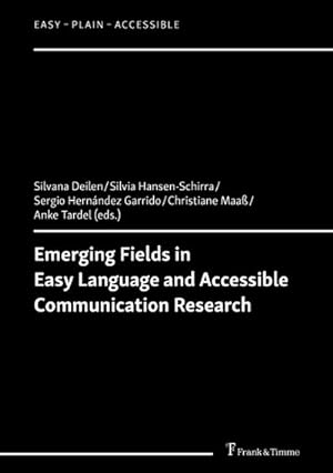 Seller image for Emerging Fields in Easy Language and Accessible Communication Research for sale by BuchWeltWeit Ludwig Meier e.K.