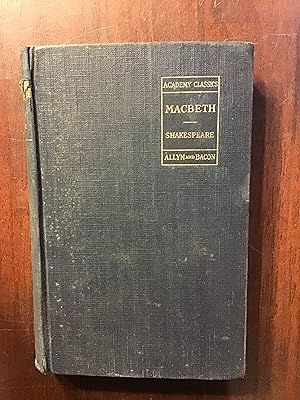 Immagine del venditore per Shakespeare's Macbeth: The Academy Classics venduto da Shadetree Rare Books