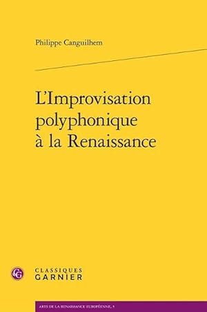 Bild des Verkufers fr L'Improvisation Polyphonique a la Renaissance (Paperback) zum Verkauf von CitiRetail