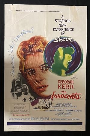 The Innocents Original One Sheet Movie Poster- Deborah Kerr