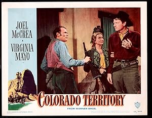 Colorado Territory 11'x14' Lobby Card #6 Joel McCrea Virginia Mayo Western