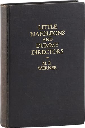 Little Napoleons and Dummy Directors: Being the Narrative of the Bank of the United States