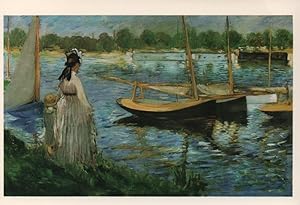 Seller image for art postcard: Banks of the Seine at Argenteuil for sale by Mobyville