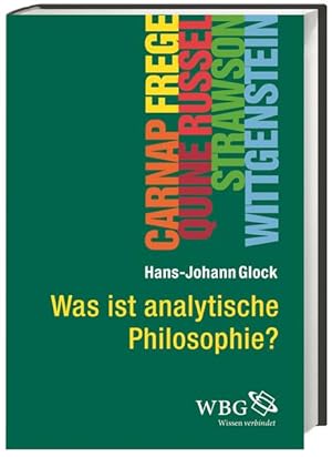 Imagen del vendedor de Was ist analytische Philosophie?. Aus dem Engl. von Erich Ammereller. a la venta por Antiquariat Thomas Haker GmbH & Co. KG