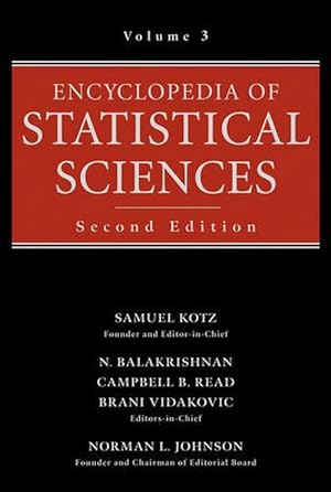 Seller image for Encyclopedia of Statistical Sciences, Volume 3 (Hardcover) for sale by CitiRetail