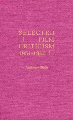 Seller image for Selected Film Criticism: 1896-1911 (Paperback) for sale by CitiRetail