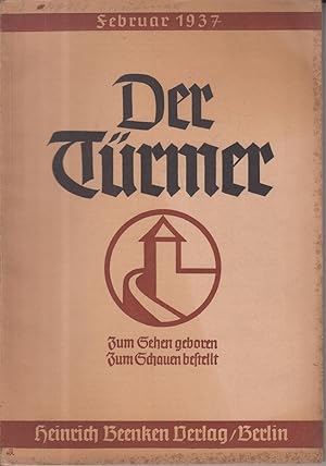 Bild des Verkufers fr Der Trmer - Februar 1937, Heft 5 zum Verkauf von Allguer Online Antiquariat