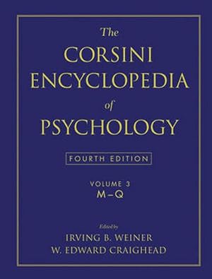 Seller image for The Corsini Encyclopedia of Psychology, Volume 3 (Hardcover) for sale by CitiRetail
