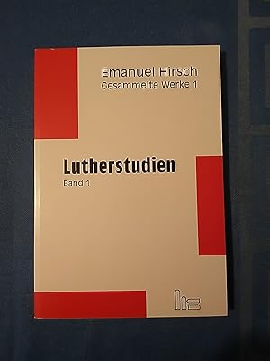 Bild des Verkufers fr Gesammelte WerkeTeil: Bd. 1, Lutherstudien. - Bd. 1 zum Verkauf von Antiquariat BehnkeBuch