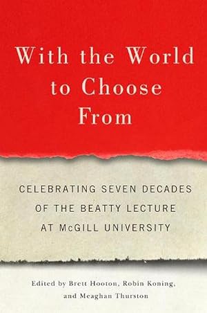 Seller image for With the World to Choose From (Hardcover) for sale by CitiRetail