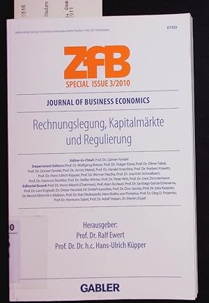 Image du vendeur pour Rechnungslegung, Kapitalmrkte und Regulierung. mis en vente par Antiquariat Bookfarm