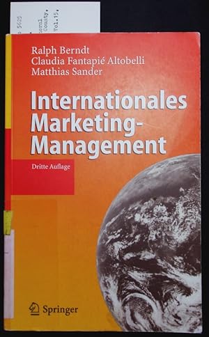 Seller image for Internationales Marketing-Management. for sale by Antiquariat Bookfarm