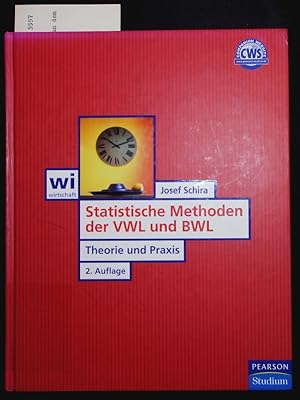 Bild des Verkufers fr Statistische Methoden der VWL und BWL. Theorie und Praxis. zum Verkauf von Antiquariat Bookfarm