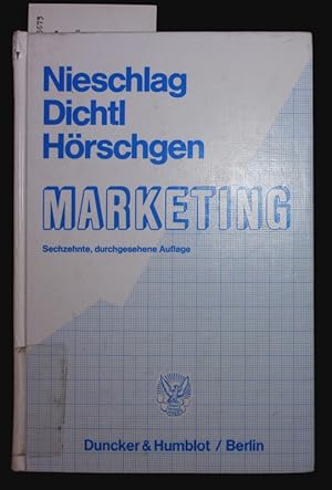 Seller image for Marketing. for sale by Antiquariat Bookfarm
