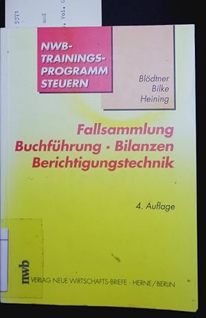 Seller image for Fallsammlung Buchfhrung, Bilanzen, Berichtigungstechnik. for sale by Antiquariat Bookfarm