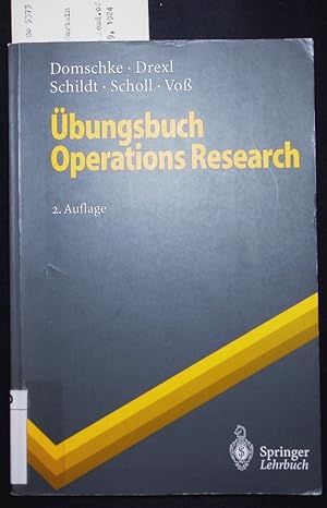 Bild des Verkufers fr bungsbuch Operations Research. zum Verkauf von Antiquariat Bookfarm