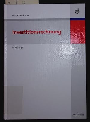 Bild des Verkufers fr Investitionsrechnung. zum Verkauf von Antiquariat Bookfarm