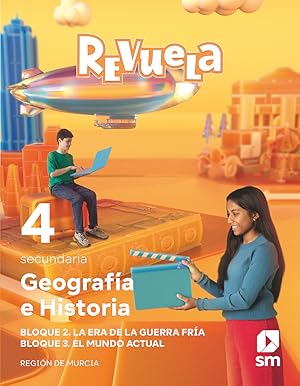 Image du vendeur pour Geografa e historia 4eso. revuela. murcia 2023 mis en vente par Imosver