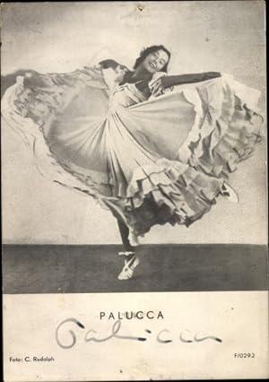 Ansichtskarte / Postkarte Tänzerin Gret Palucca, Gründerin Palucca Hochschule für Tanz Dresden, A...