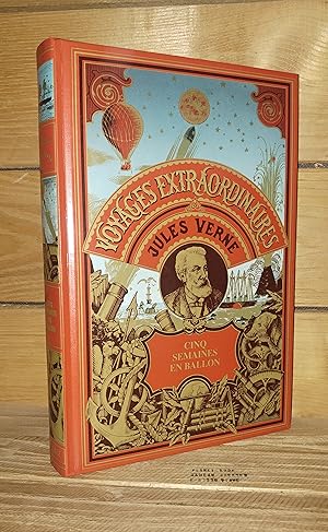 Seller image for LES VOYAGES EXTRAORDINAIRES : Cinq semaines en ballon - Voyage de dcouvertes en Afrique par trois anglais for sale by Planet's books