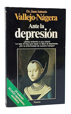 Imagen del vendedor de Ante la depresin [CON DEDICATORIA AUTGRAFA]. a la venta por Librera Berceo (Libros Antiguos)