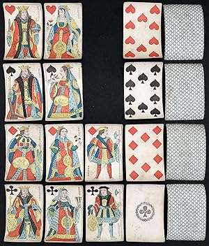 (Set of French-suited playing cards) - Spielkarten cartes a jouer / Kartenspiel jeu card deck gam...